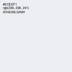 #ECEEF1 - Athens Gray Color Image
